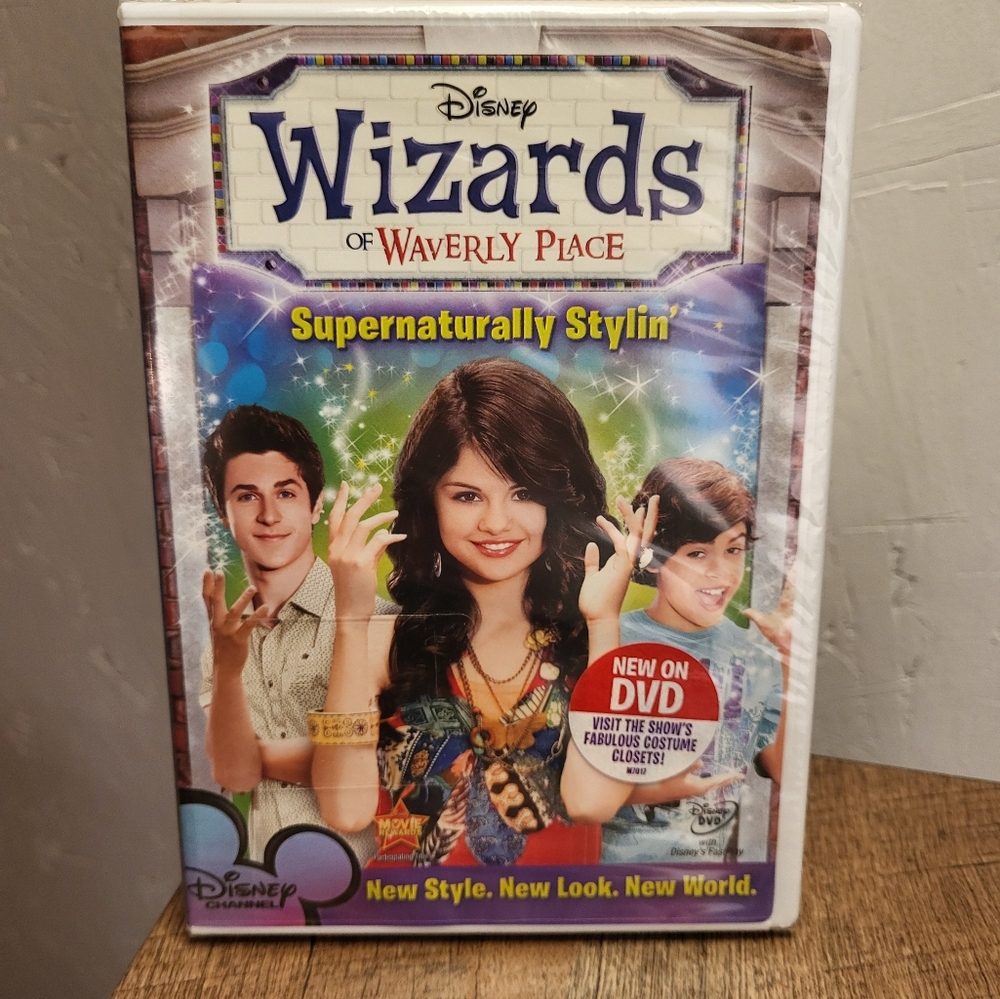 🌟3 for 30🌟Wizards of Waverly Place - Supernaturally Stylin (DVD, 2009)SEALED